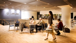 Lufthansa Bus Class Lounge