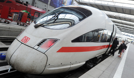 BER high speed DB train (DB)