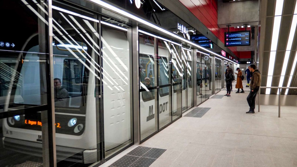 Copenhagen metro (photo Daniel Rasmussen_Copenhagen Media Center)