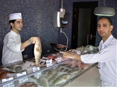 Doha fresh fish at Doha restaurant (photo Ron Bernthal)