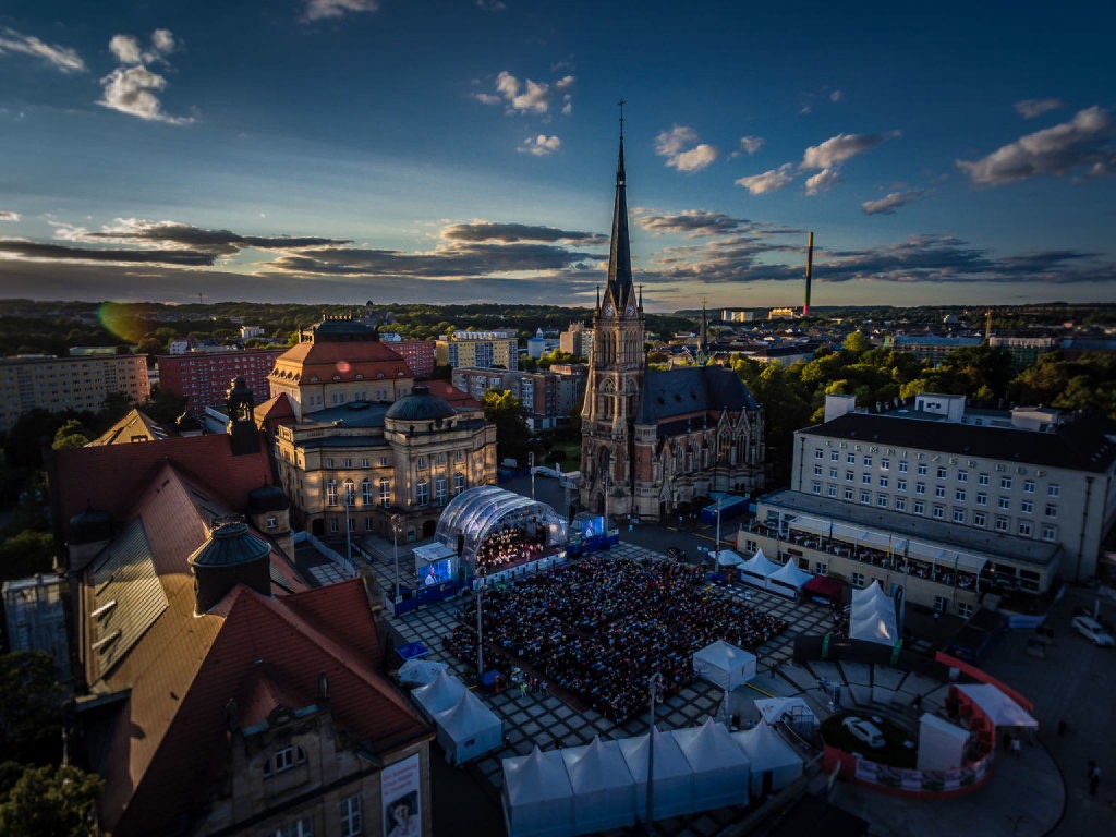 Saxony Theater Square in Chemnitz (Photo Chemnitz Agency for the Promotion of Trade and Industry and Economic Development)